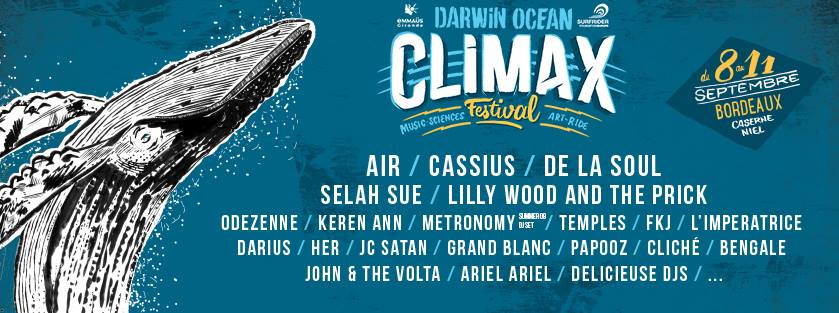 Darwin Climax Festival J+3 = de l’éclectisme pour sauver les océans et flatter nos tympans