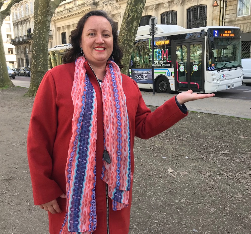 Muriel Sola-Ribeiro chauffeuse de bus à Bordeaux