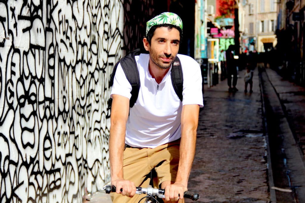 Morgan Ben Haïm, le concepteur de CBD Bicyclette à Bordeaux