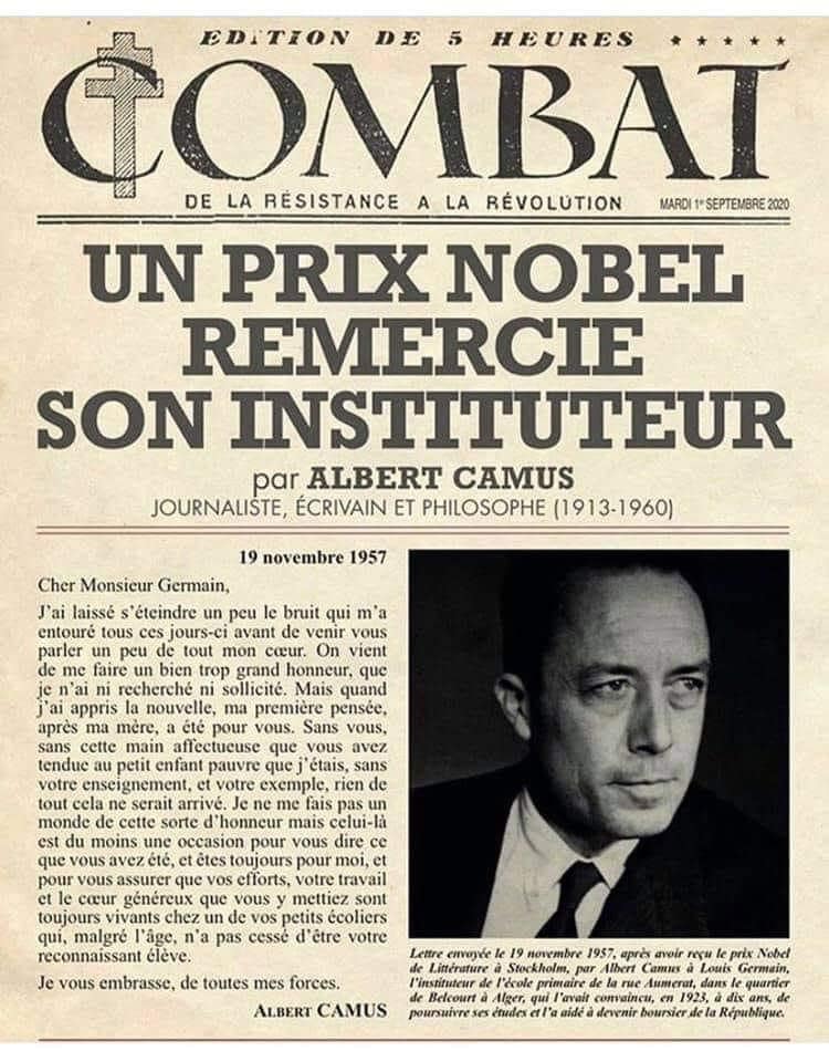 Combat, le journal d'Albert Camus