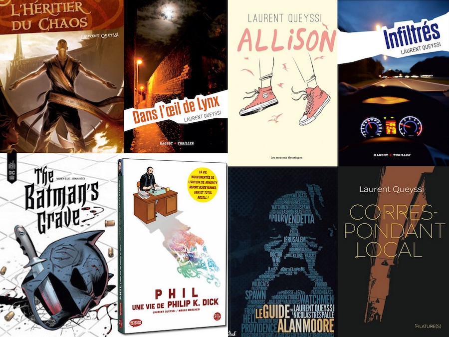 Une sélection des livres de Laurent Queyssi