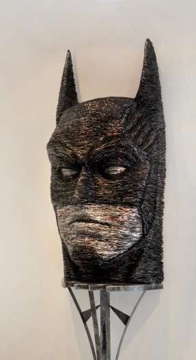 Batman en canettes d'Alfredo Longo