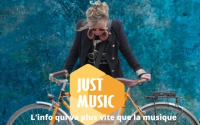 Mon tour d’horizon à 180° de Serial blogueuse dans Just Music pour parler de la musique à Bordeaux