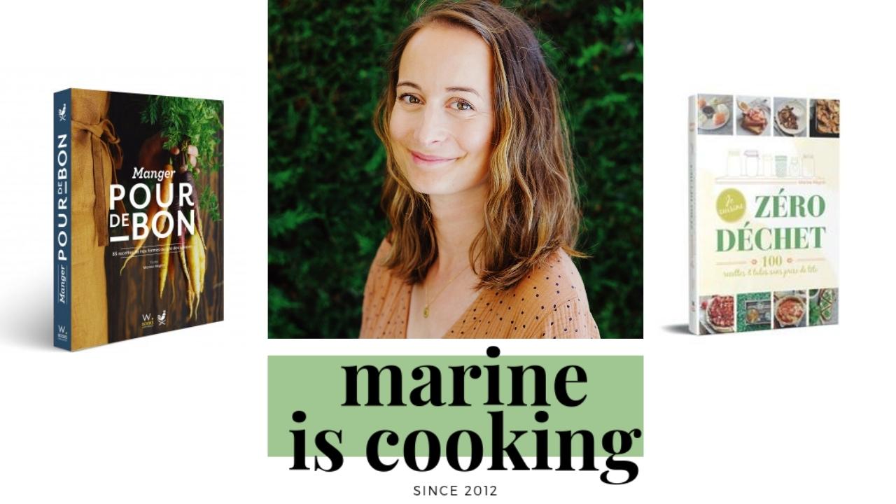 Marine is cooking & books