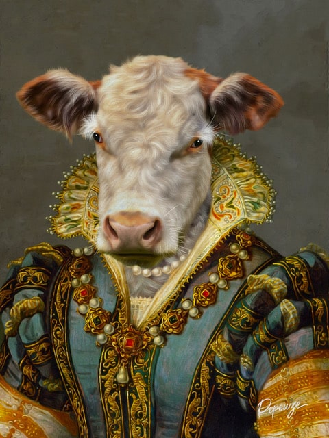 Vache duchesse pepouze art