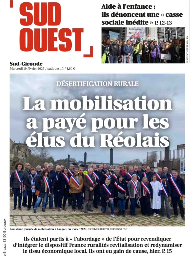 La mobilisation a paye pour les elus du Reolais