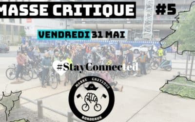 Masse Critique Bordeaux, un mouvement citoyen initié pour stopper le massacre des cyclistes