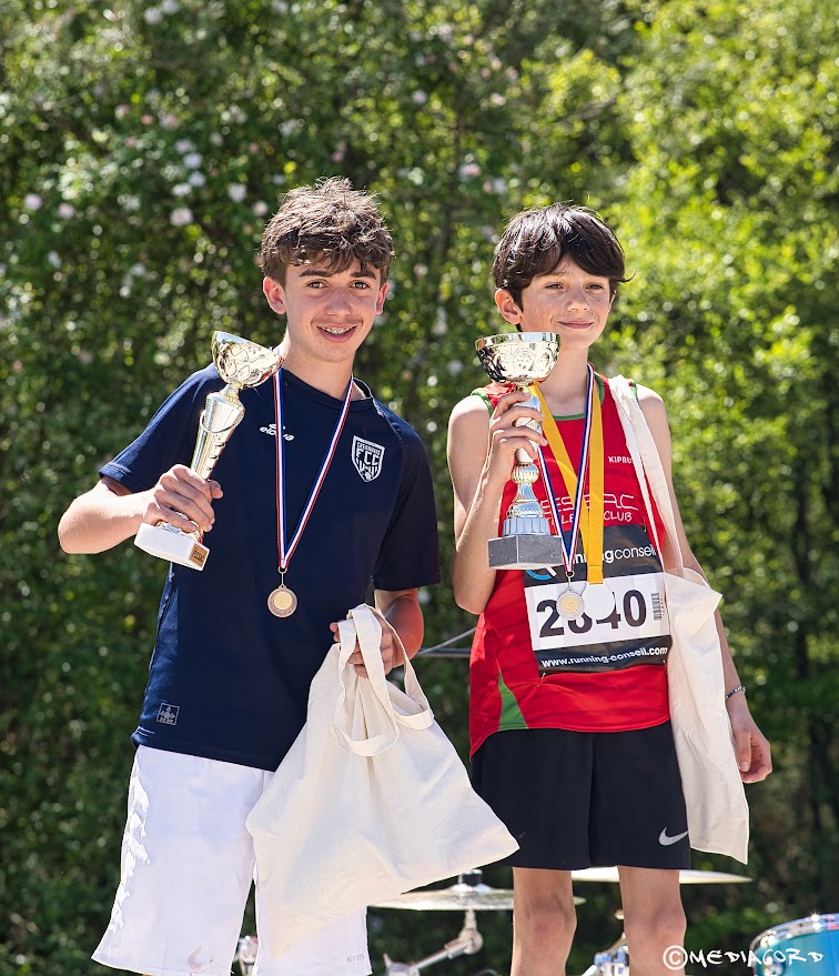 Course du Petit Prince; podium enfants