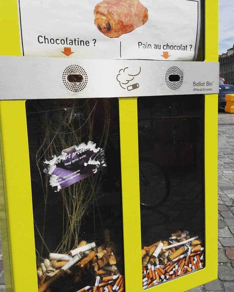 Voter et Recycler les megots