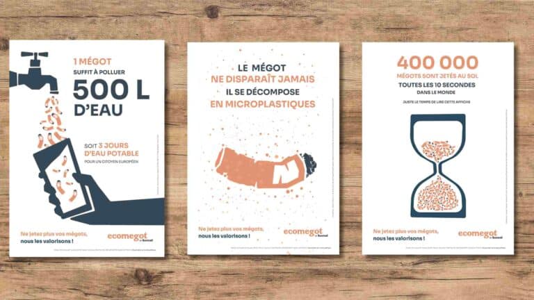 Affiches eco megot