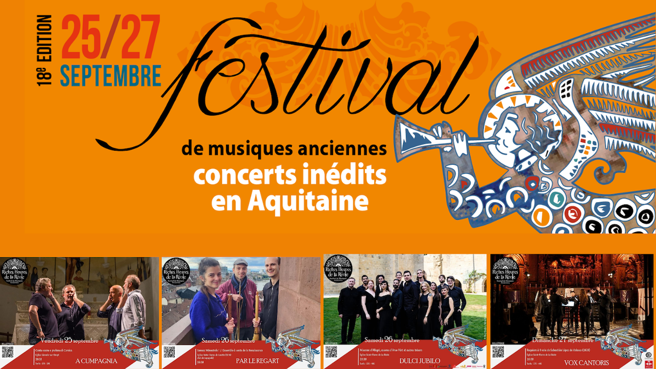 Festival de Musiques Anciennes La Reole 2026